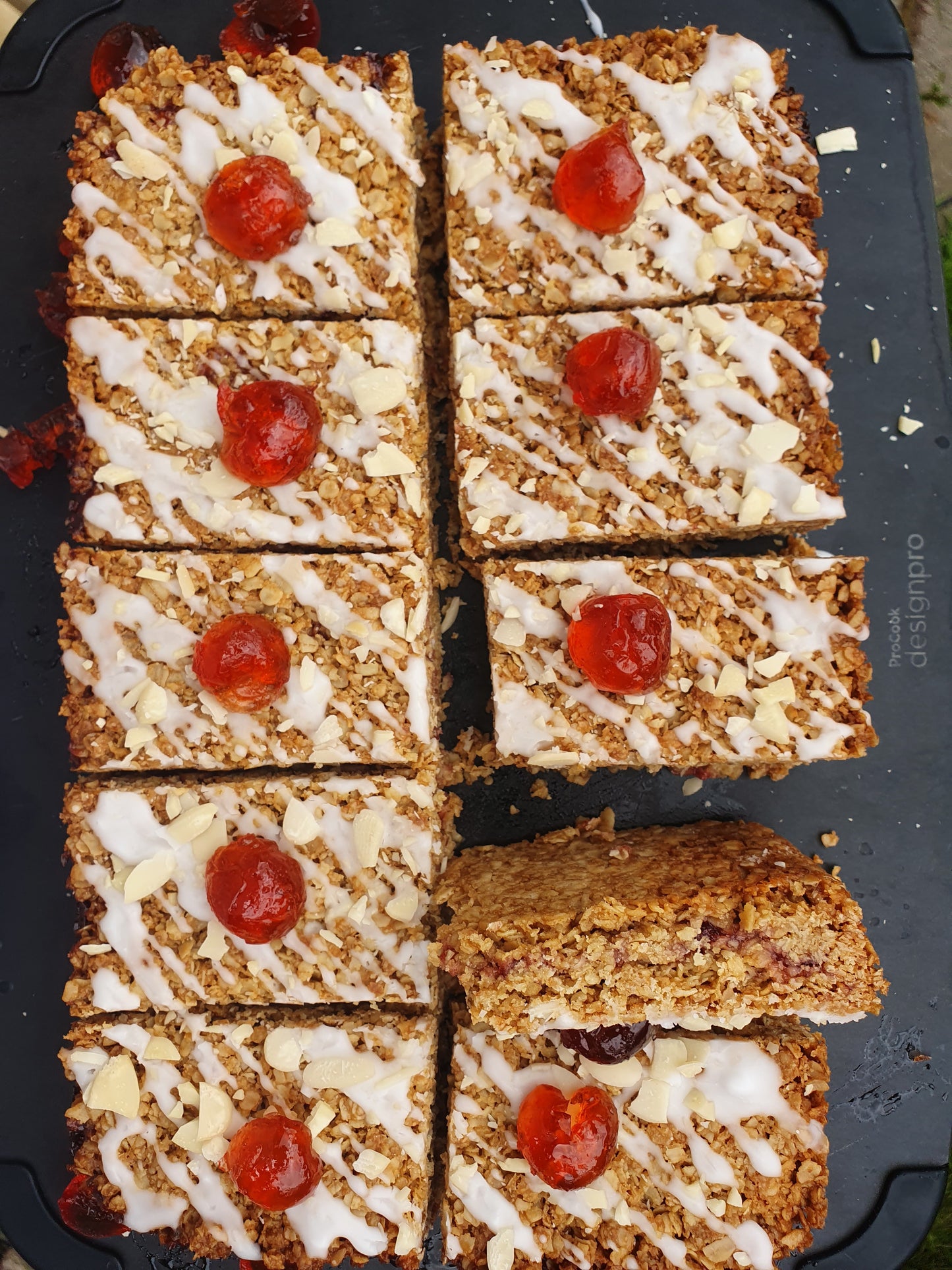 Bakewell Flapjacks