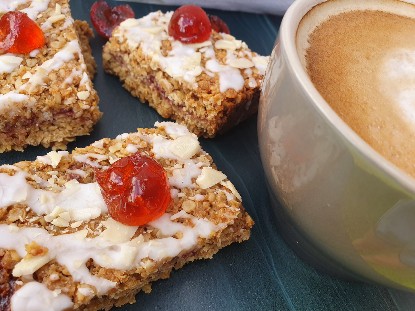 Bakewell Flapjacks