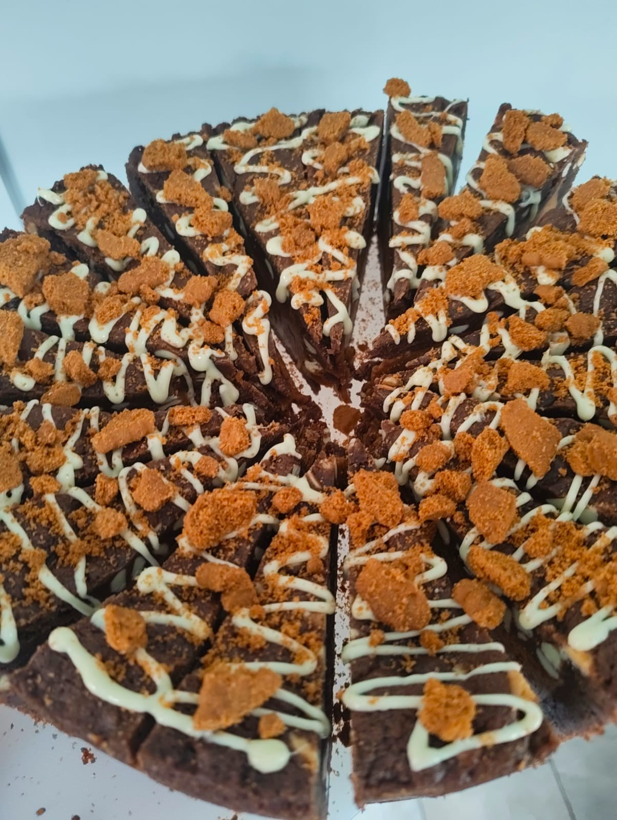 Biscoff Bonanza Cookie Pie